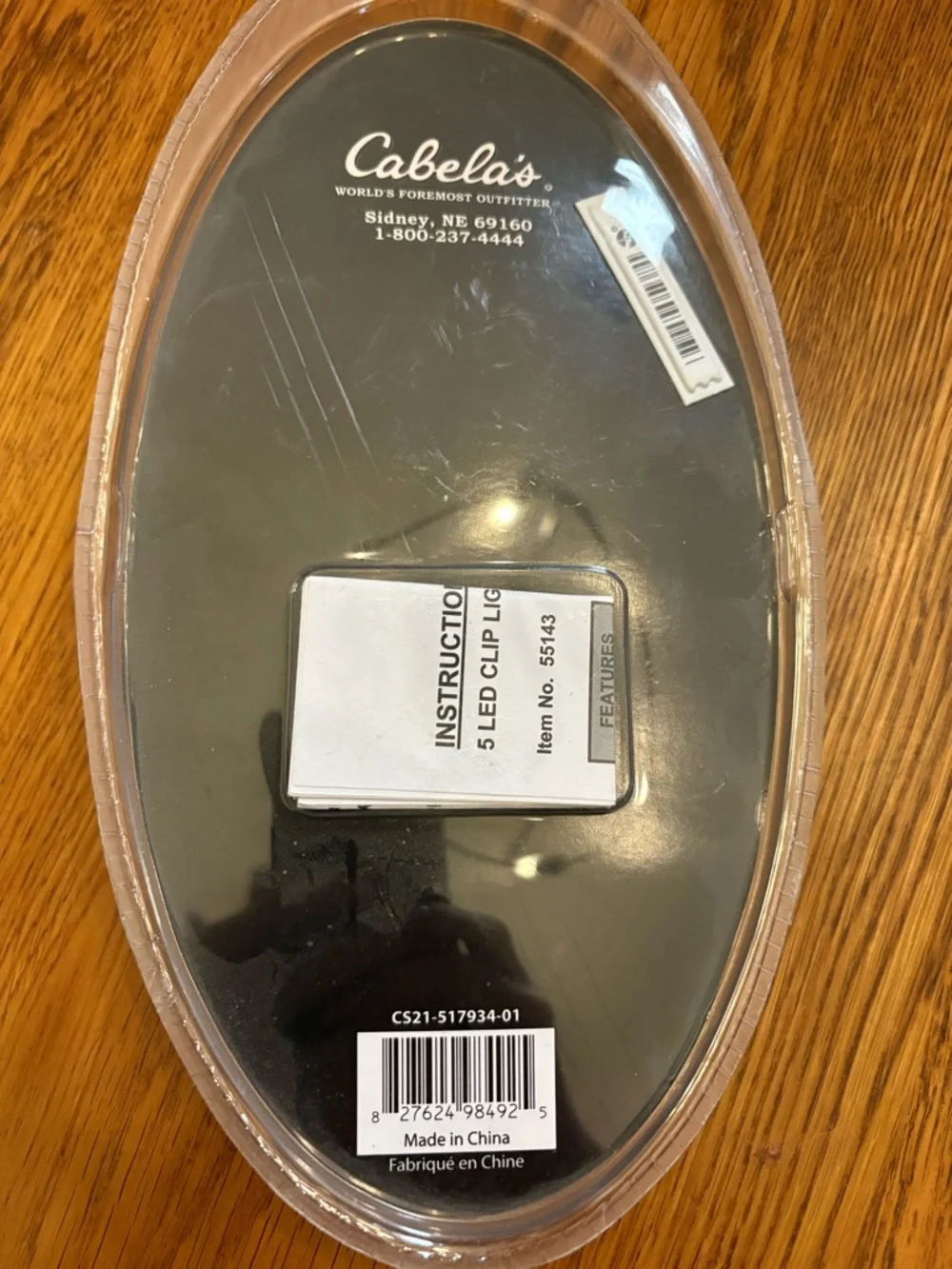 Cabela's Clip Light Duo in Black and Camouflage Green